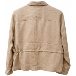 Blazer Lin Femme Tom Tailor – Veste Safari Beige 2