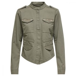 Veste Militaire Kaki Only Onlaustin | Style Féminin