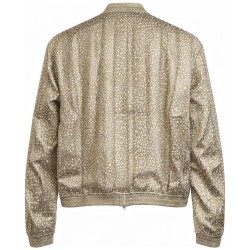 Bomber Léopard Femme ONLY– Satiné & Doré 2