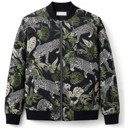 Bomber Jungle DEELUXE- Imprimé Léopard Tropical